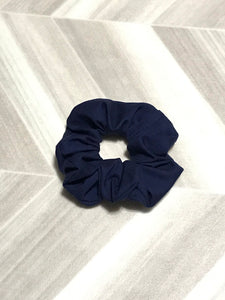 Navy Scrunchie